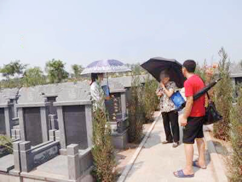 龙生墓园真山真水